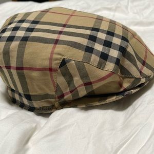 Burberry Vintage Newsboy Designer Cap